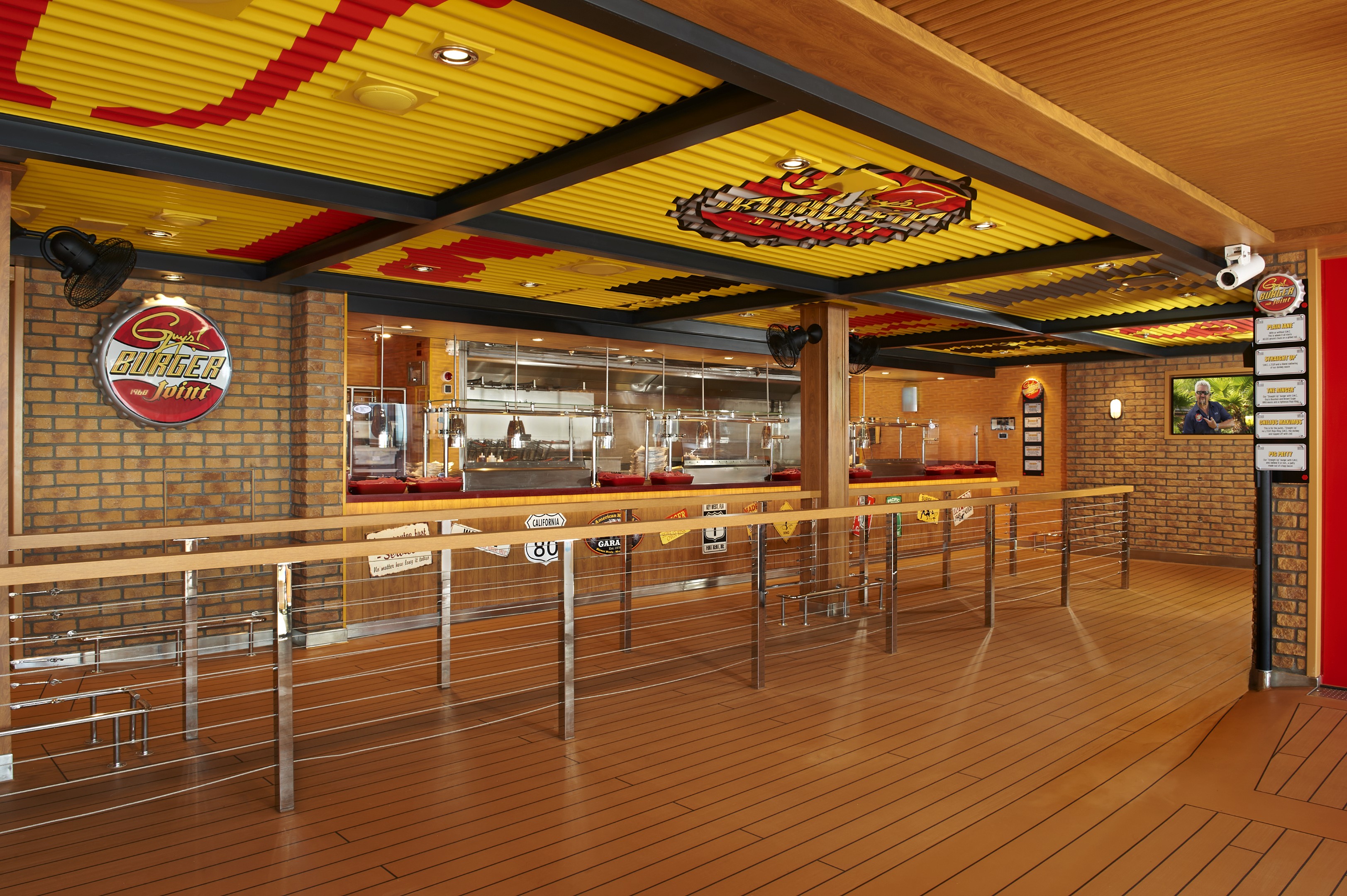 Carnival Mardi Gras - Guy's Burger Joint